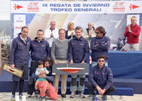 The Bosch Communication Center of the Maritime Club of Canido wins the IX Winter Regatta - Generali Trophy