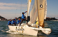 Guillermo Caamaño's Mi Moneda leads the MRCYB J80 Autumn Trophy