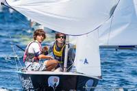 Great RIAS BAIXAS WORLDS TOURISM regatta by Nacho Campos and Gonzalo Martinez