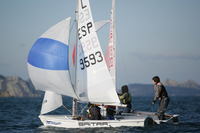 The I meeting of Baiona Dinghy Sailing ends