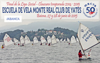 The Sailing School of the Monte Real Yacht Club closes its 2014-2015 season