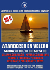 Atardeceres en velero