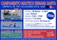 CAMPAMENTO NÁUTICO