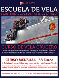 Cursos de Vela Crucero 2014 · 2015