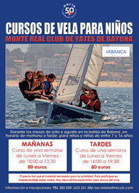 Cursos de vela para niños