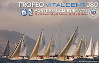 Monte Real inaugurates the 2015 regatta calendar with the celebration of the Vitaldent J80 Trophy