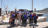 Coro Piñeiro visits the MRCYB Adapted Sailing School
