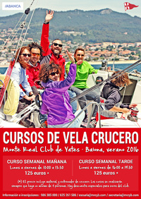 CURSOS DE VELA CRUCERO · VERANO 2016