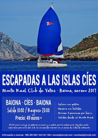 ESCAPADAS A LAS ISLAS CIES · VERANO 2017