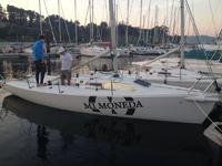 Nuevo J80 en el Monte Real Club de Yates de Bayona