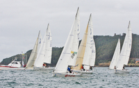 The J80 Class Winter League enters its final stretch this weekend in Baiona