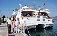 80 personas mayores y con discapacidad navegan con el Monte Real Club de Yates gracias a la iniciativa Amaromar