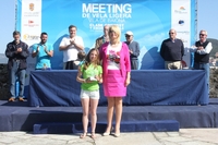 María Diz from the Real Club Náutico de Vigo wins the I International Meeting of the Optimist Class held in Baiona