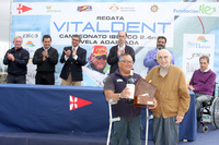 Paco Llobet comes back on the second day and wins the Vitaldent Regatta of the Paralympic class