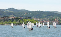 Baiona y Vigo se reparten los primeros puestos del Trofeo Baitra de vela infantil