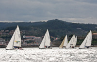 Jornada de vela este sábado en Baiona con la Liga SabadellGallego Clase J80