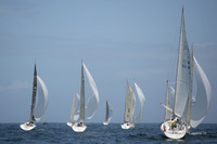 The Yacht Club organizes for the second consecutive year the Martín Códax Trophy for Solitaires and A Dos