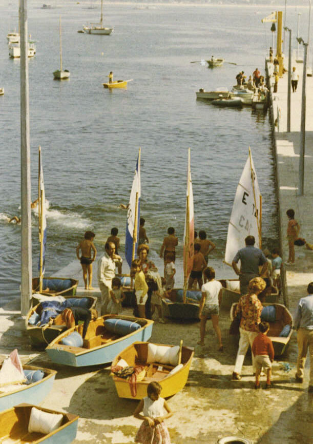 MRCYB escuela de Vela en Baiona 