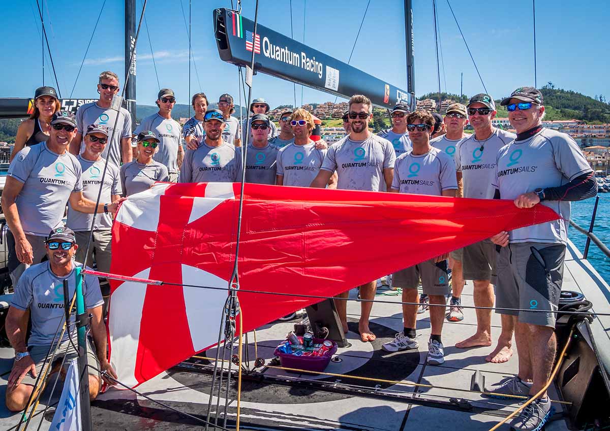 Quantum Racing se lleva la victoria de la ABANCA 52 SUPER SERIES · Baiona Sailing Week
