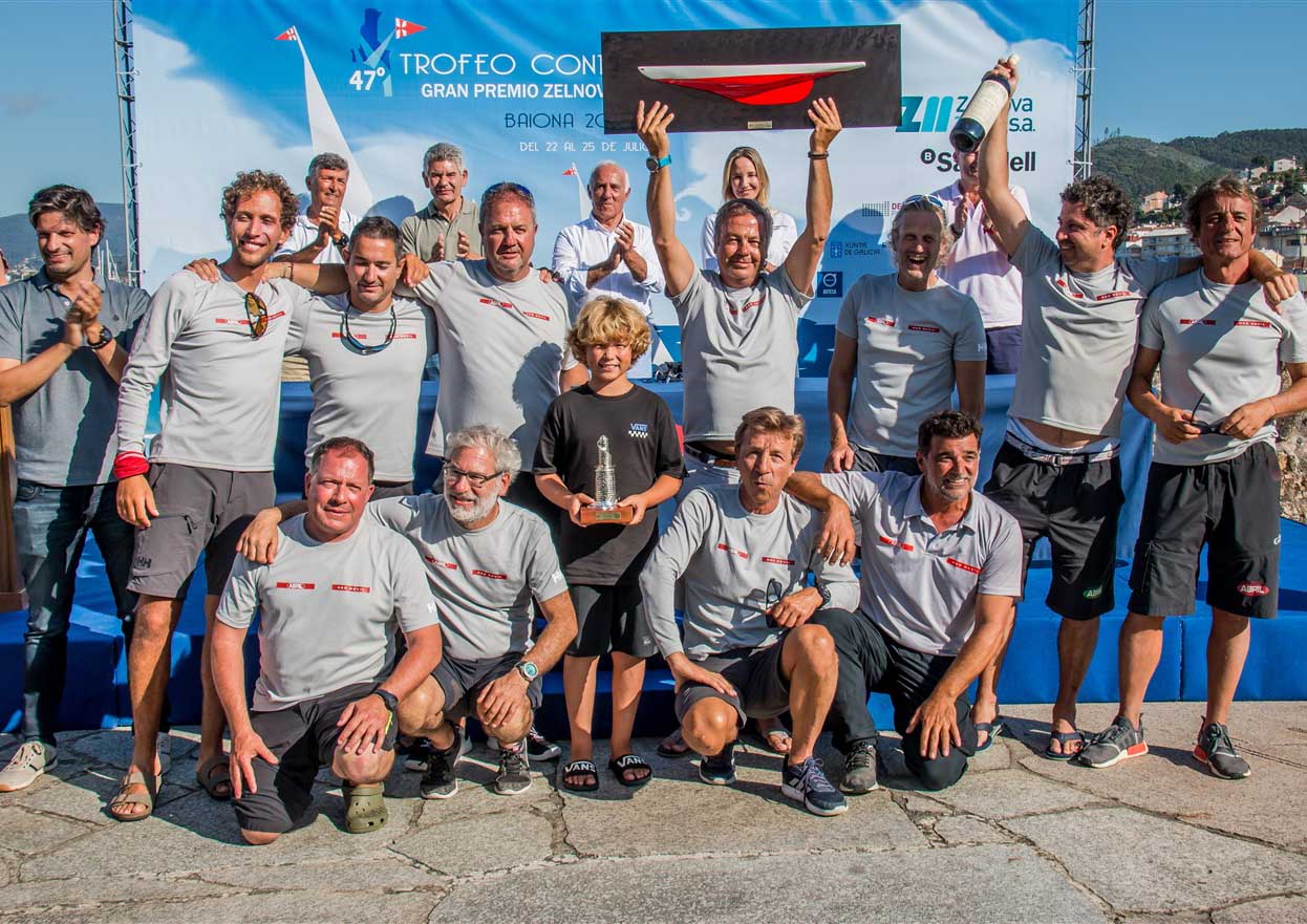 El Aceites Abril logra en Baiona su sexto Trofeo Conde de Gondomar