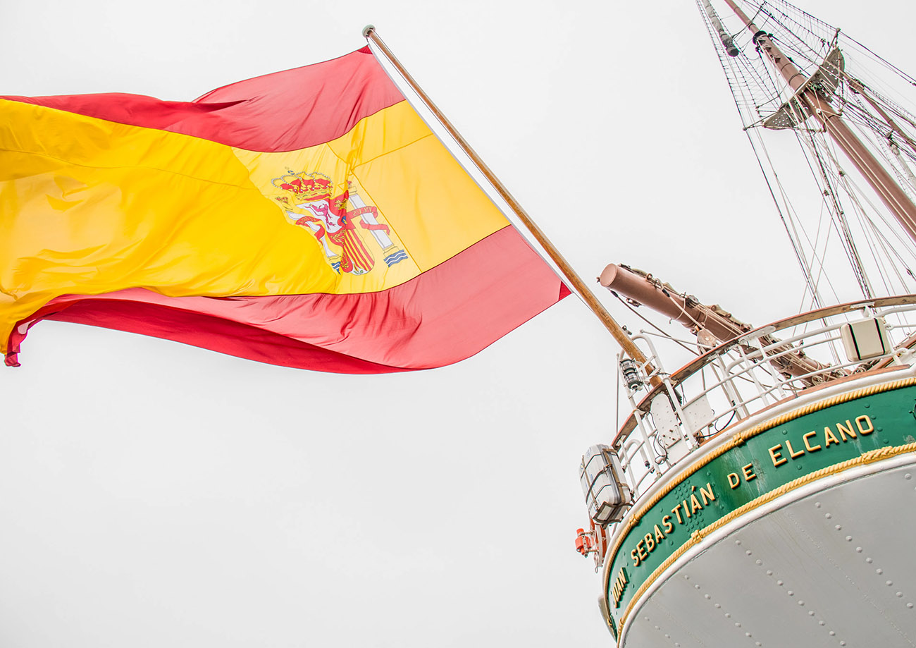 Visita del Juan Sebastián de Elcano