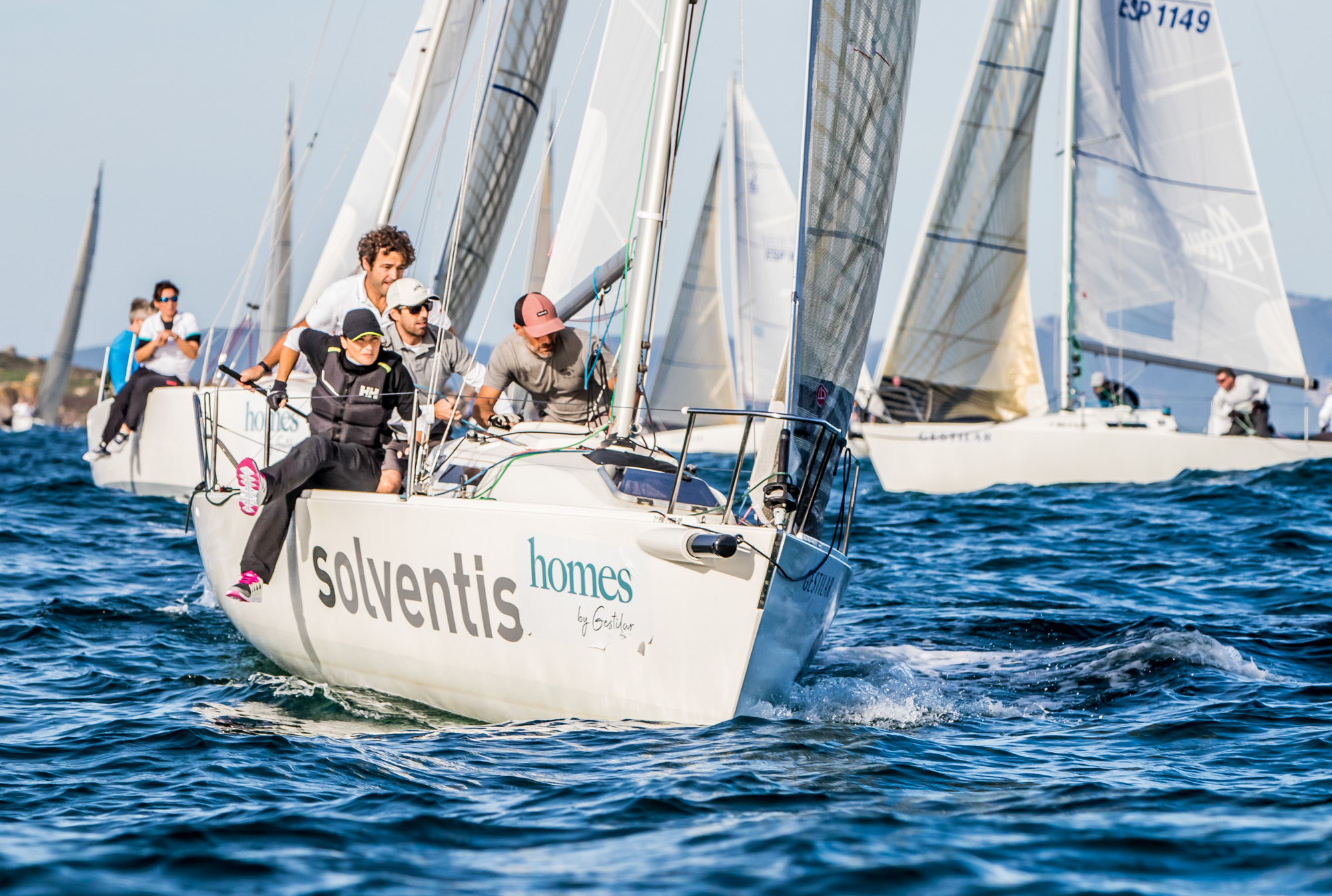 The Gestilar J80 Autumn League faces the start of the final stretch this Saturday in Baiona