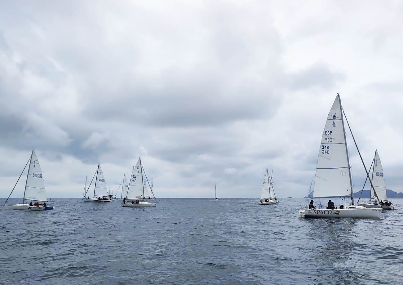 Jornada en blanco para los J80 en Baiona