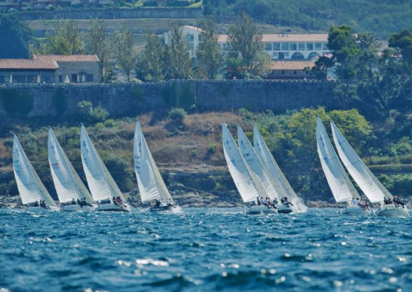 The Galician J80, eager to continue scoring points in the Baitra J80 Winter League