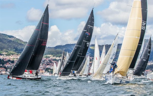 From Combarro and Vigo heading to Baiona with the CdeC del Monte Real Trophy