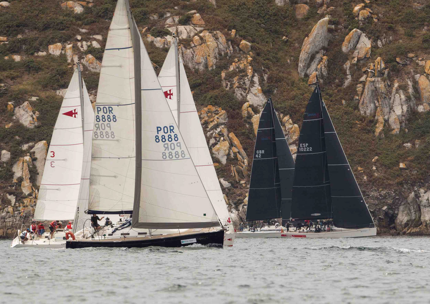 El viento complica la penúltima jornada del 48º Trofeo Conde de Gondomar