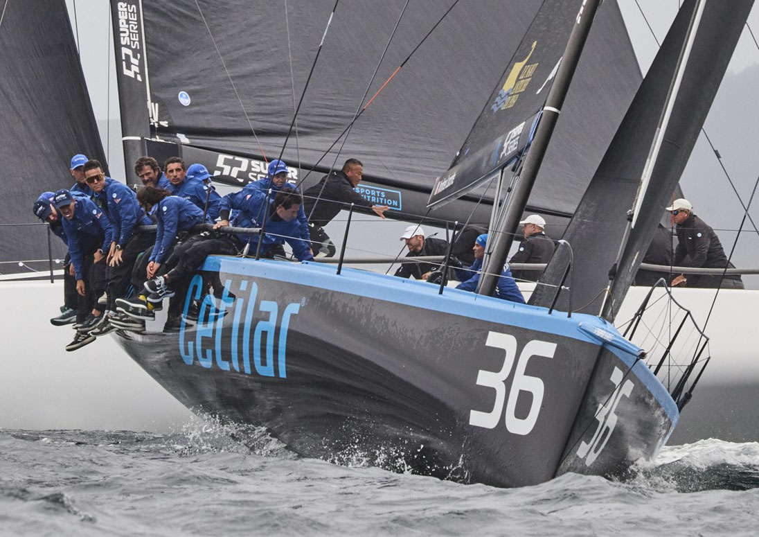 Alkedo Vitamina brilla en Baiona y escala al podio de la GALICIA 52 SUPER SERIES ROYAL CUP