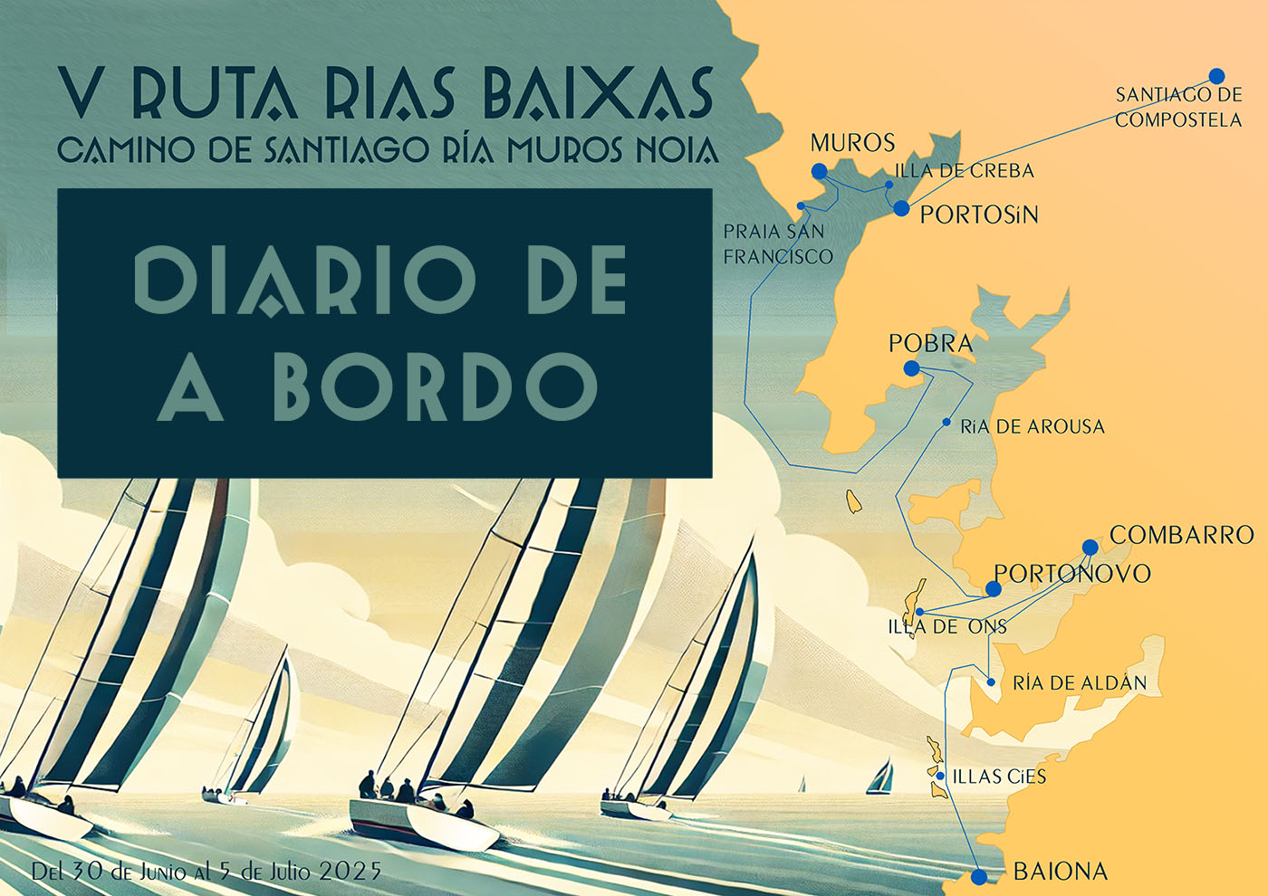 DIARIO DE A BORDO: V RUTA RÍAS BAIXAS