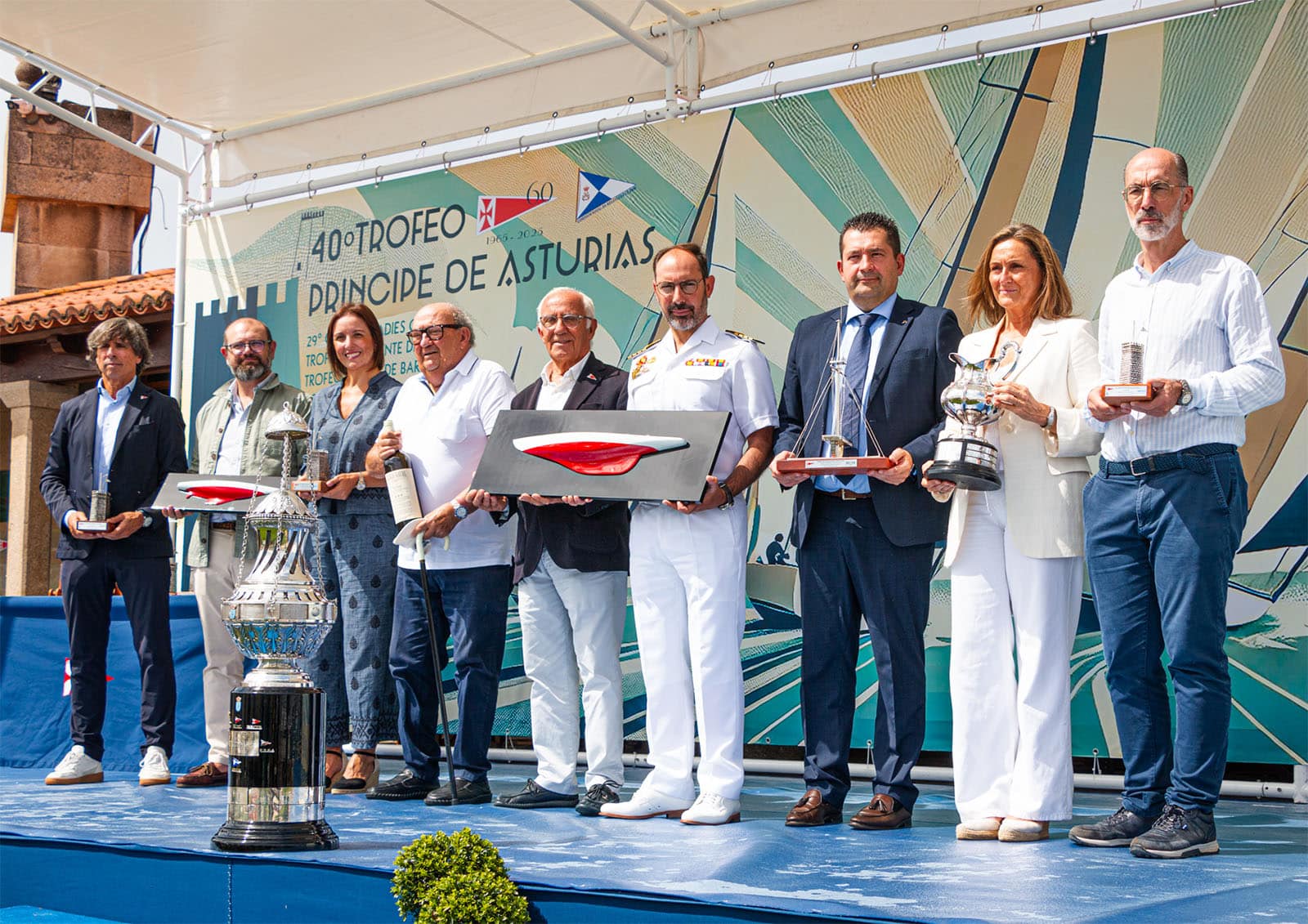 Galicia celebra cuatro décadas de historia en la vela española con el