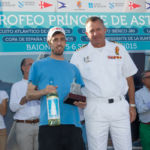 El Ferralemes de Roberto Fontán segundo clasificado en la clase J80 del Trofeo Príncipe de Asturias.