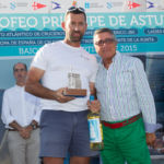 El Pitoucho de Jose Carlos Ruiz tercer clasificado en la clase ORC OPEN del Trofeo Príncipe de Asturias.