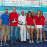 El Margen de Azul de José Federico Lopes segundo clasificado en la clase ORC 4 del Trofeo Príncipe de Asturias.