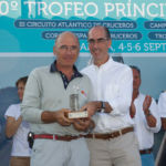 El Fend La Bise de Jean Claude Sarrade segundo clasificado en la clase ORC 3 del Trofeo Príncipe de Asturias.