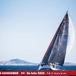 Regata larga de Bayona al Carrumeiro Chico, en Finisterre, (Aprox. 95millas). Prueba para las embarcaciones más grandes del 45º Conde de Gondomar-Trofeo Banco Santandell 2020. ©Sailingshots by María Muiña Photography