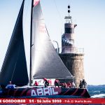 Regata larga de Bayona al Carrumeiro Chico, en Finisterre, (Aprox. 95millas). Prueba para las embarcaciones más grandes del 45º Conde de Gondomar-Trofeo Banco Santandell 2020. ©Sailingshots by María Muiña Photography