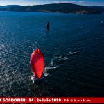 Regata larga de Bayona al Carrumeiro Chico, en Finisterre, (Aprox. 95millas). Prueba para las embarcaciones más grandes del 45º Conde de Gondomar-Trofeo Banco Santandell 2020. ©Sailingshots by María Muiña Photography