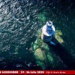 Regata larga de Bayona al Carrumeiro Chico, en Finisterre, (Aprox. 95millas). Prueba para las embarcaciones más grandes del 45º Conde de Gondomar-Trofeo Banco Santandell 2020. ©Sailingshots by María Muiña Photography
