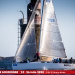 Regata larga de Bayona al Carrumeiro Chico, en Finisterre, (Aprox. 95millas). Prueba para las embarcaciones más grandes del 45º Conde de Gondomar-Trofeo Banco Santandell 2020. ©Sailingshots by María Muiña Photography