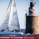 Regata larga de Bayona al Carrumeiro Chico, en Finisterre, (Aprox. 95millas). Prueba para las embarcaciones más grandes del 45º Conde de Gondomar-Trofeo Banco Santandell 2020. ©Sailingshots by María Muiña Photography