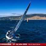 Regata larga de Bayona al Carrumeiro Chico, en Finisterre, (Aprox. 95millas). Prueba para las embarcaciones más grandes del 45º Conde de Gondomar-Trofeo Banco Santandell 2020. ©Sailingshots by María Muiña Photography