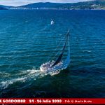 Regata larga de Bayona al Carrumeiro Chico, en Finisterre, (Aprox. 95millas). Prueba para las embarcaciones más grandes del 45º Conde de Gondomar-Trofeo Banco Santandell 2020. ©Sailingshots by María Muiña Photography